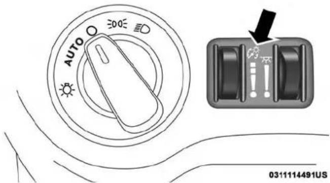 DODGE Challenger SRT (2018) - Rheostatsd'intensitélumineuse - 1