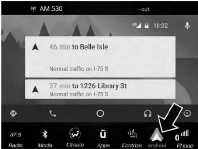 DODGE Challenger SRT (2018) - AndroidAuto-selonl'equipement - 1