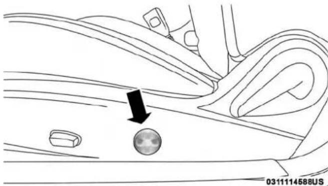 DODGE Challenger SRT (2018) - Support lombaire à réglage électrique - selon l'équipement - 1