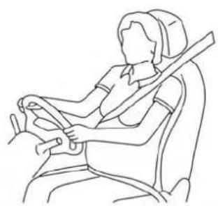 DODGE Challenger SRT (2018) - Ceintures de sécurité et femmes enceintes - 2