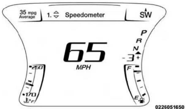 DODGE Challenger SRT (2018) - Emplacementetcommandes - 1