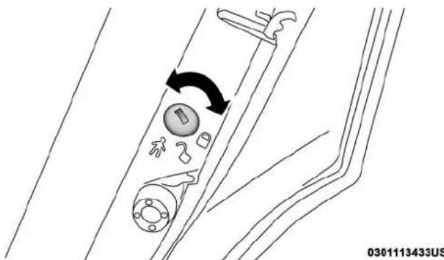 DODGE Challenger SRT (2018) - Systémedeverrouillagesécurité-enfants-portièresarrière - 1