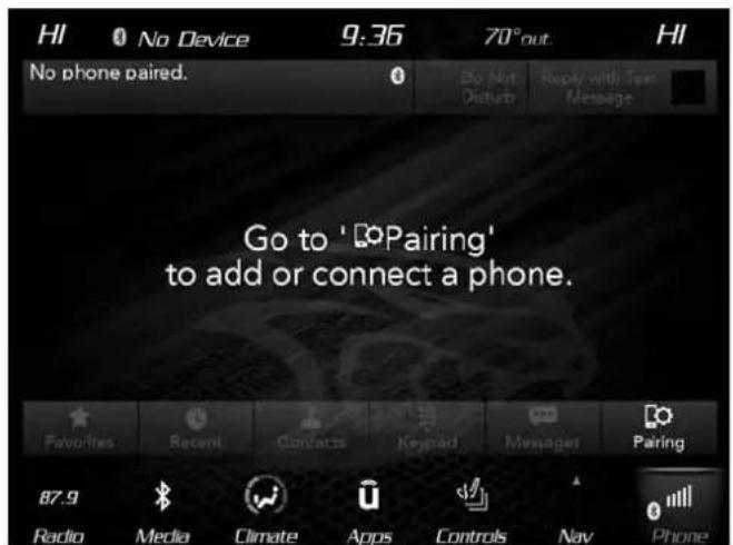 DODGE Challenger SRT (2018) - Telephone - 1