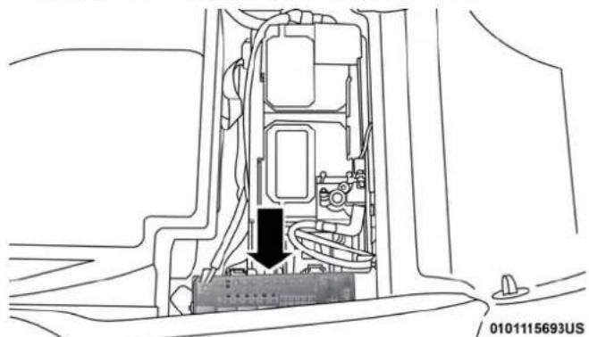DODGE Challenger SRT (2018) - Fusiblesinterieursdel'habitacle - 1