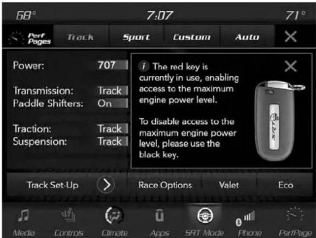 DODGE Challenger SRT (2018) - MODESDECONDUITESRT - 1