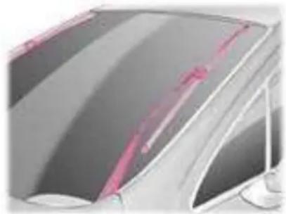 PEUGEOT 407 (2005) - CTeKNoOMbIBaTeNb BepoBOrO CTeKJa N OMBaTeNb ap - 1