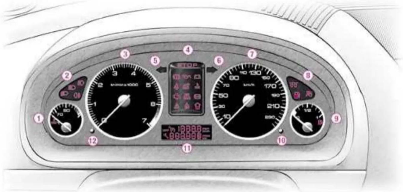 PEUGEOT 407 (2005) - IIAHEJIb IIPB6OPOB ABTOMOBNIJE C BEH3INHOBBIM INIIN3EJIbHBIM DBNIGATEJEM IMEXAHNUECKO KOPOBKOI PEPAU (4 UNΦEPBJIATA) - 1