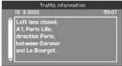 PEUGEOT 407 (2005) - Dopoxhna HOpmaRn RDS TMC (Traffic Message Channel) - 2