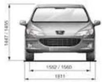 PEUGEOT 407 (2005) - Texnueckne xapaKtepncnKn - 1