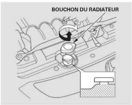 Honda Civic Hatchback (2005) - Liquide de refroidissement du moteur, Lave-glace du pare-brise - 1