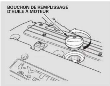 Honda Element (2003) - Addition d'huile - 1