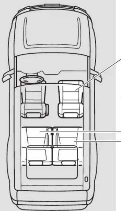 Honda Element (2003) - Protection des enfants - 1