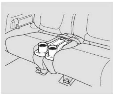 Honda Element (2003) - Porte-gobelets - 2