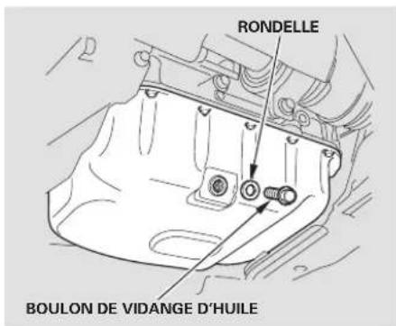 Honda Element (2003) - Changement de I'huile et du f ittre - 1