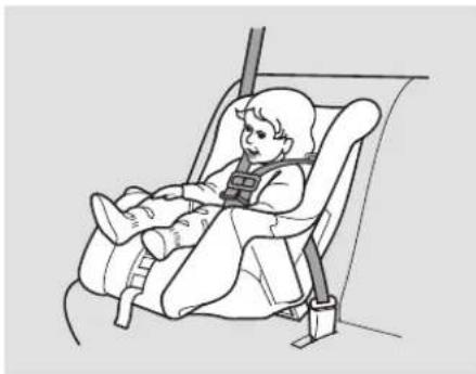 Honda Element (2003) - Protection des enfants en bas âge - 1