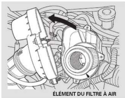 Honda Element (2003) - Élement du filtré à air - 2