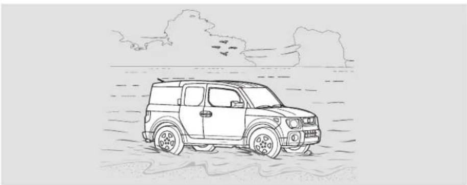 Honda Element (2003) - Directives sur la conduite hors route - 1