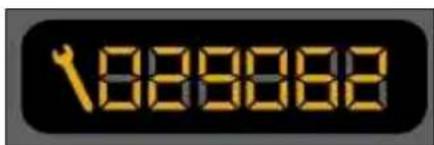 PEUGEOT 206 CC (2002) - L'échéance jusqu'à la prochaine révision est inférieure à 1000 km. - 2
