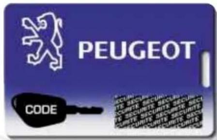 PEUGEOT 206 CC (2002) - Oubll de la clé - 1