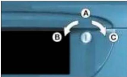 PEUGEOT 206 CC (2002) - Alerte "porte ouverte" - 1