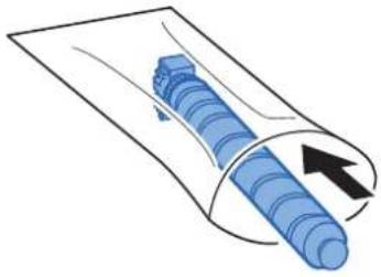 KYOCERA TASKalfa 2552ci - Retirer la cartouche de toner. - 2