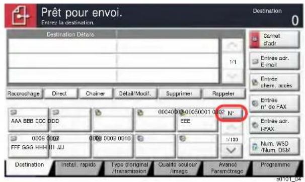 KYOCERA TASKalfa 2552ci - REMARQUE - 1