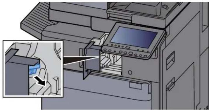 KYOCERA TASKalfa 2552ci - Élimination des agrafes coincées dans le module de finition interne - 4