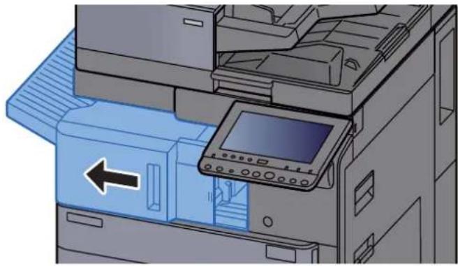 KYOCERA TASKalfa 2552ci - Élimination des agrafes coincées dans le module de finition interne - 1