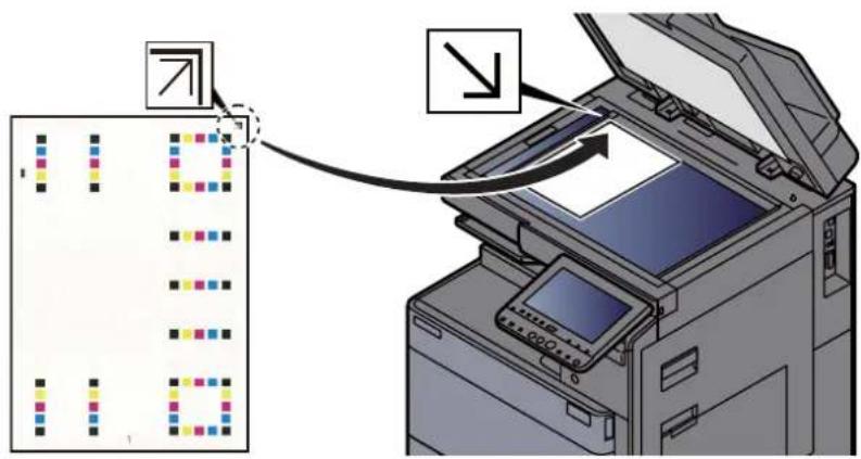 KYOCERA TASKalfa 2552ci - Exécuter l'enregistrement de la couleur. - 1