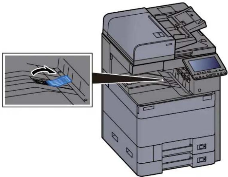 KYOCERA TASKalfa 2552ci - Guide d'empilage d'enveloppe - 1