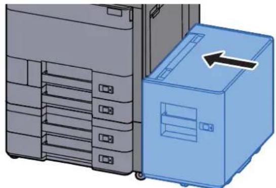 KYOCERA TASKalfa 2552ci - Si le chargeur latéral en option est installé, remettre le chargeur latéral dans sa position d'origine. - 1