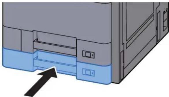 KYOCERA TASKalfa 2552ci - Remettre le magasin 2 en place. - 1