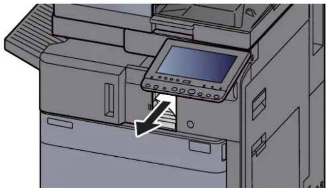 KYOCERA TASKalfa 2552ci - Élimination des agrafes coincées dans le module de finition interne - 2