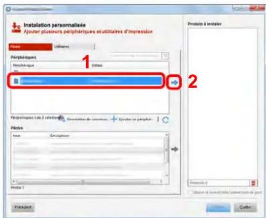 KYOCERA TASKalfa 2552ci - Installer le logiciel. - 1