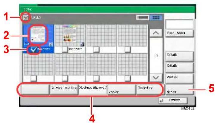 KYOCERA TASKalfa 2552ci - Liste des documents - 2