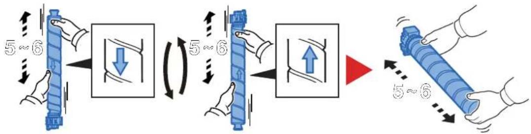 KYOCERA TASKalfa 2552ci - Retirer la cartouche de toner. - 6