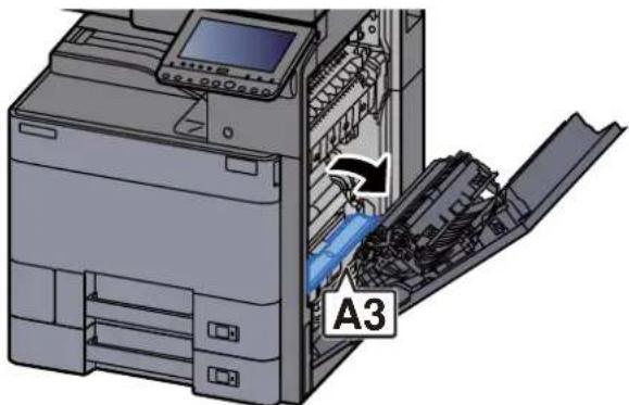 KYOCERA TASKalfa 2552ci - Ouvrir le capot (A3). - 1