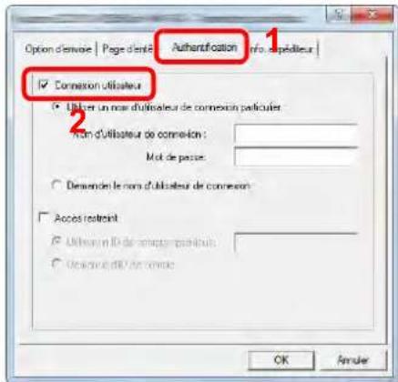KYOCERA TASKalfa 2552ci - Configurer les paramètres. - 1