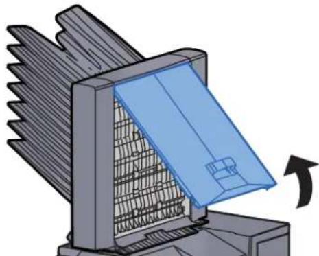 KYOCERA TASKalfa 2552ci - Ouvrir le capot de la boîte aux lettres. - 1