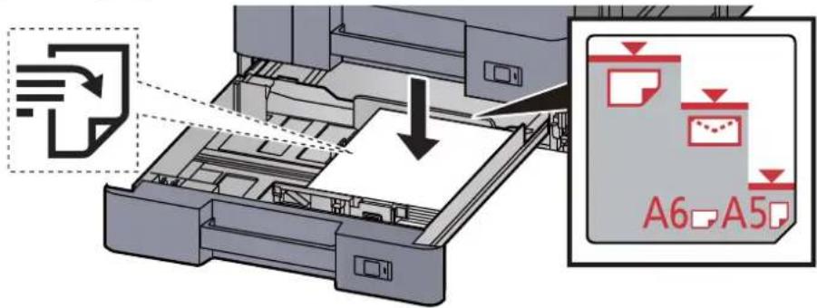 KYOCERA TASKalfa 2552ci - Charger du papier. - 1