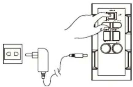 DENVER TSP205 - BRANCHEMENT DE L'ALIMENTATION - 1