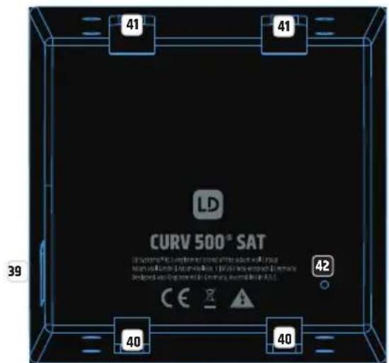 LD Systems CURV 500 TS - SATELLITE OUT RIGHT - 1