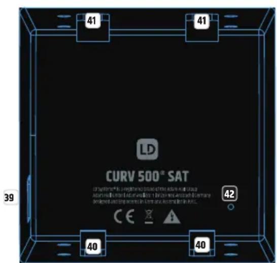 LD Systems CURV 500 TS - SATELLITE OUT RIGHT - 1