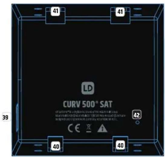 LD Systems CURV 500 TS - SATELLITE OUT RIGHT - 1