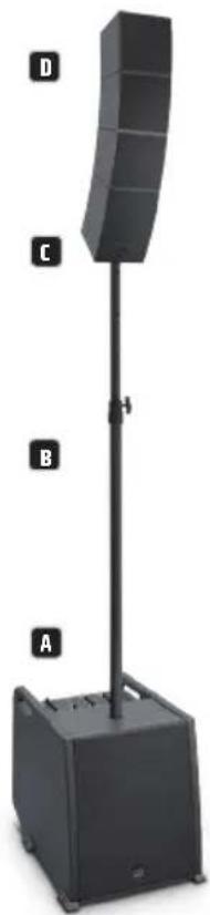 LD Systems CURV 500 TS - INSTALLAZIONE - 1