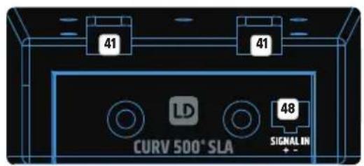 LD Systems CURV 500 TS - BOUTON DE VERROUILAGE - 4
