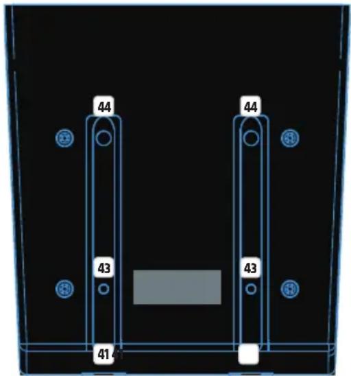 LD Systems CURV 500 TS - BOUTON DE VERROUILAGE - 2