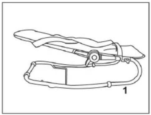 Topmark Toby T7031 - Ausklappen der Kinderwippe (Abb.1) - 1