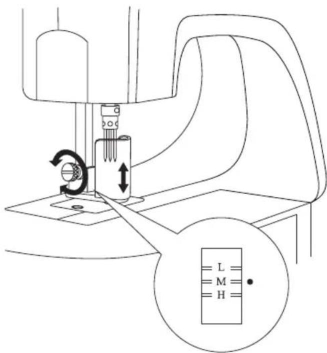 HUSKYSTAR ER10 - Piedino per stoffa - 1