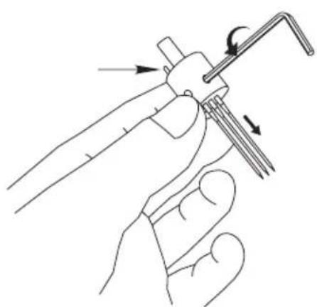 HUSKYSTAR ER10 - Changement d'aiguille - 3